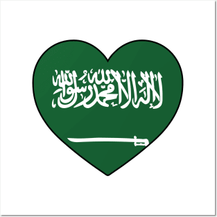 Heart - Saudi Arabia Posters and Art